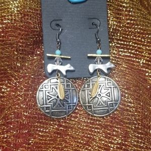 Earrings Dangling Native American Earrings